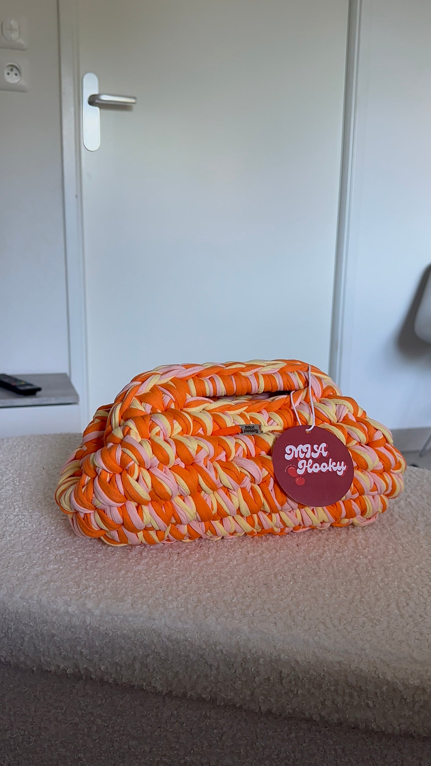 Mia - orange, jaune, pêche