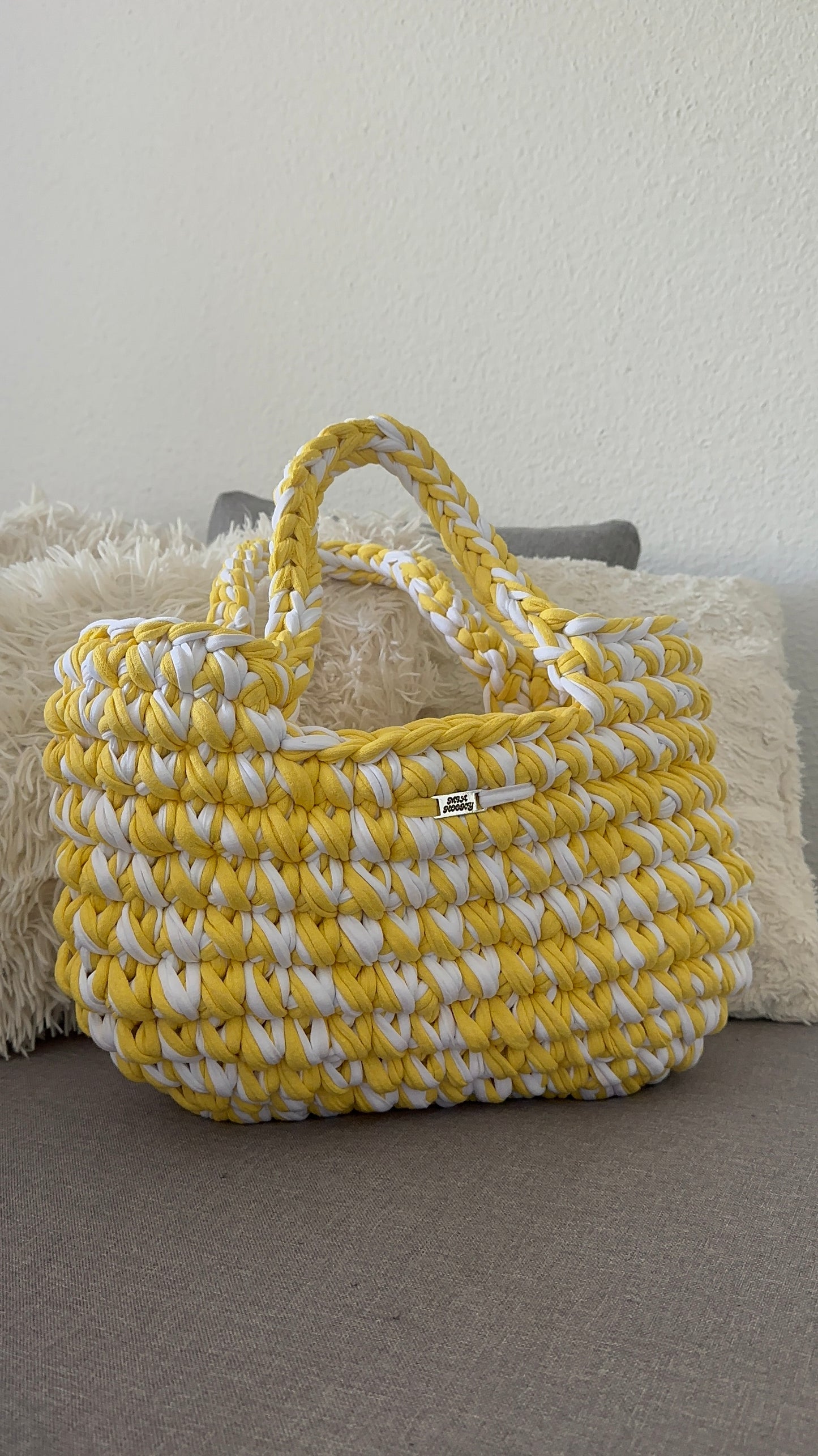Florie Taille S - Jaune et Blanc