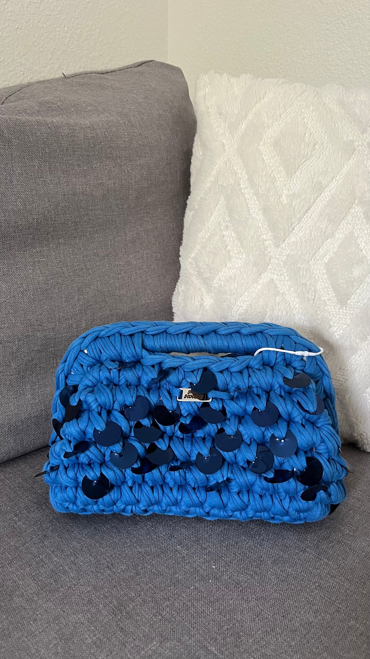 Mia Glitter bleu roi