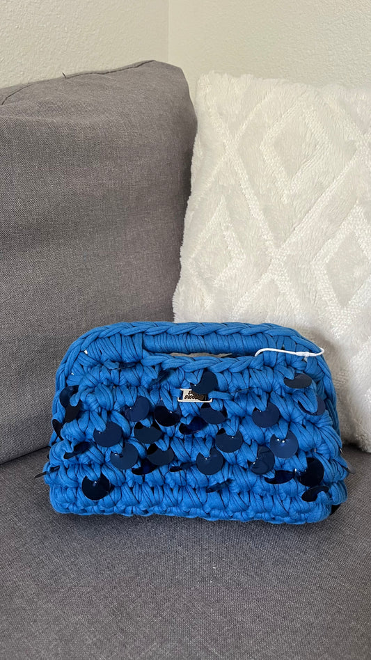 Mia Glitter bleu roi